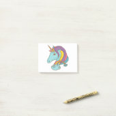 Pastel Unicorn Post-it® Notes (Op bureau)