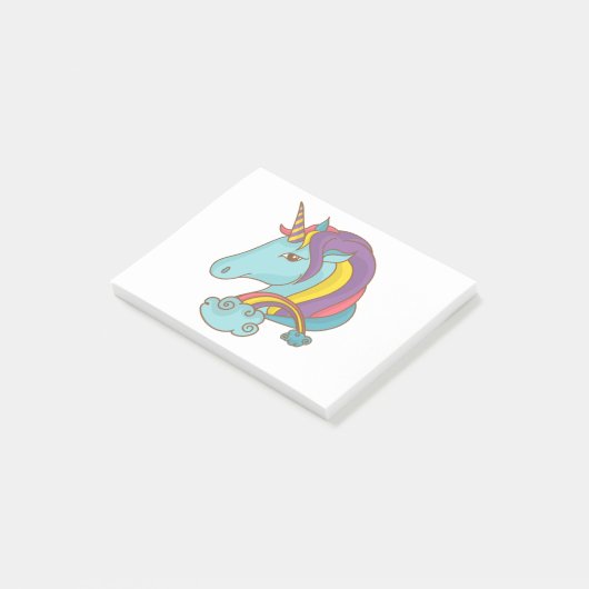 Pastel Unicorn Post-it® Notes (Schuin)