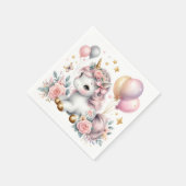 Pastel Unicorn Servet (Hoek)