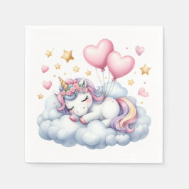 Pastel Unicorn Servet