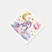 Pastel Unicorn Servet (Hoek)