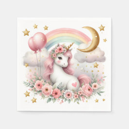 Pastel Unicorn Servet