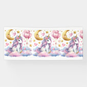 Pastel Unicorn Spandoek (Horizontaal)