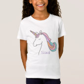 Pastel Unicorn T-shirt (Voorkant)