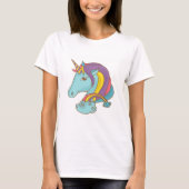 Pastel Unicorn T-shirt (Voorkant)