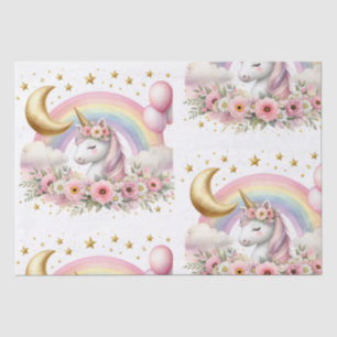 Pastel Unicorn Tissuepapier