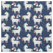 Pastel Unicorns & Rainbows Stof (Swatch)