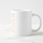Pastel Valentine's Day Mug  Grote Koffiekop (Rechts)