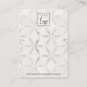 PASTEL VAN DE BRACELET VAN WITTE KETTING VISITEKAARTJE