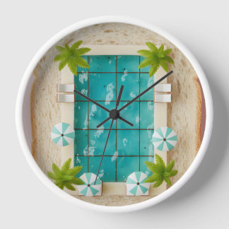 Pastel Vaporwave Pool Toast