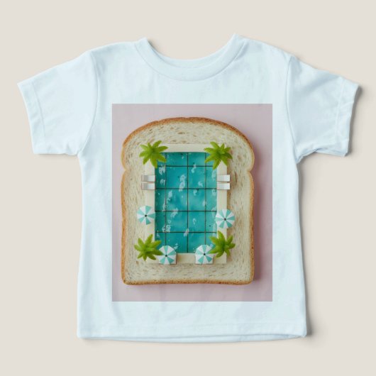 Pastel Vaporwave Pool Toast (Design voorkant)