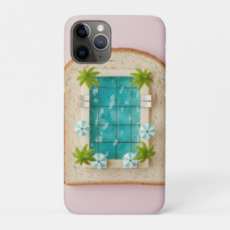 Pastel Vaporwave Pool Toast Case-Mate iPhone Case