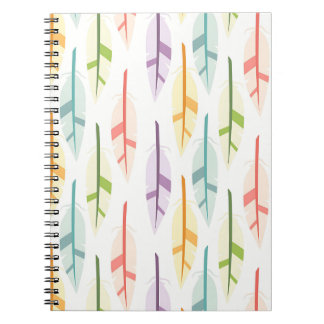 Pastel Veerpatroon Notitieboek