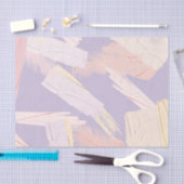 Pastel Verf Penseelstreken Tissuepapier (Craft)