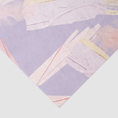 Pastel Verf Penseelstreken Tissuepapier (Detail)