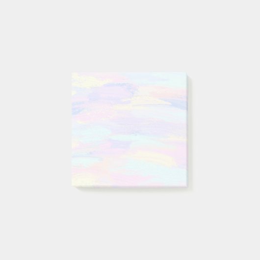 Pastel Verf Slagen Post-it Notities Post-it® Notes (Voorkant)