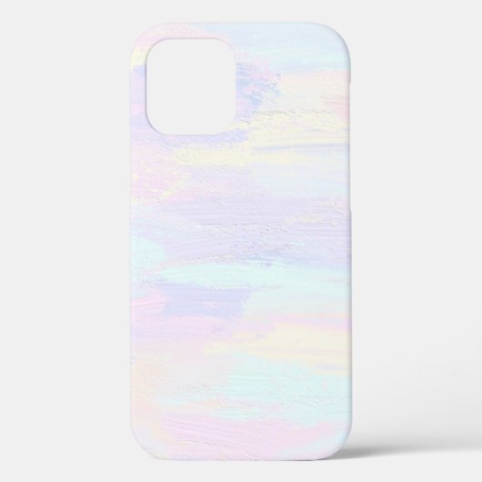 Pastel Verfstreken Case-Mate iPhone Hoesje (Achterkant)