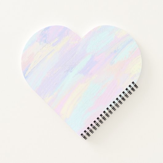 Pastel verfstreken notitieboek (Achterkant)