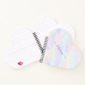 Pastel verfstreken notitieboek (Binnen)