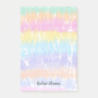 Pastel Verkleurde kleurstof Waterverf Stripes Naa