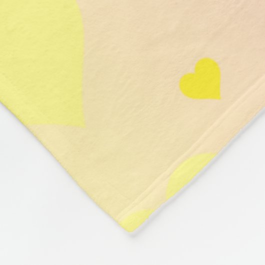 pastel verloop hart deken (Hoek)