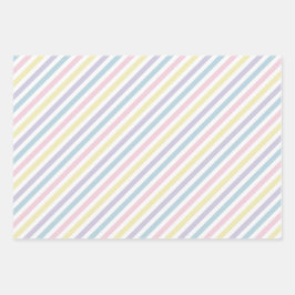 Pastel Verpakking Papier Platte vellen (set van dr