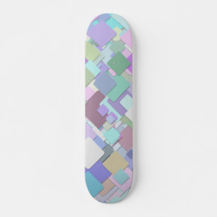 pastel vierkante skateboard