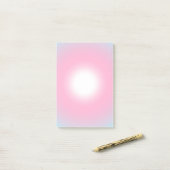 Pastel Vignette Post-it® Notes (Op bureau)
