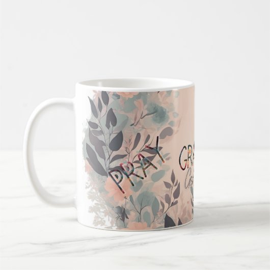 Pastel Vintage Blessings Mug Koffiemok (Links)