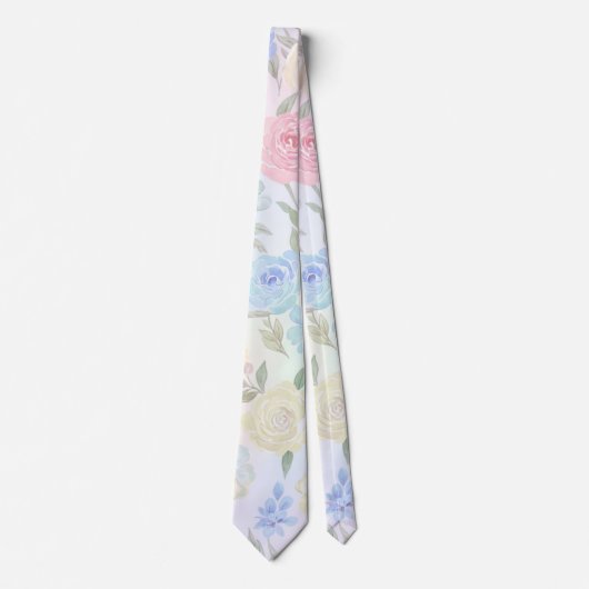 Pastel vintage stropdas (Voorkant)