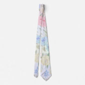 Pastel vintage stropdas (Achterkant)