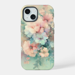 Pastel Vintages Rozen iPhone 15 Case