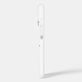 Pastel Violet en Icy Purple Flowers Case-Mate iPhone Case (Achterkant / Links)