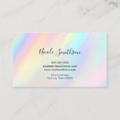 pastel visitekaartje (Achterkant)