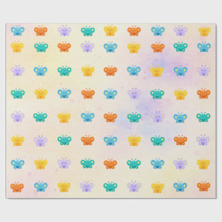 Pastel Vlinder Cadeauverpakking – Kawaii Inpakpapi Cadeaupapier