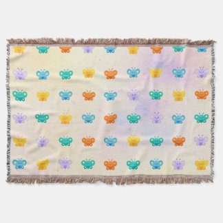 Pastel Vlinder Deken