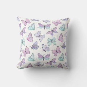 Pastel Vlinder Droom Kussen