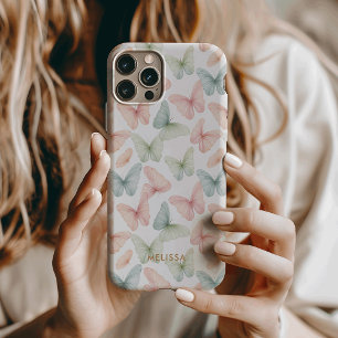 Pastel Vlinder iPhone 15 Pro Max Case