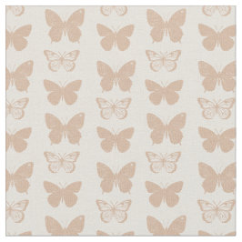 Pastel vlinderpatroon stof