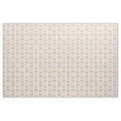 Pastel vlinderpatroon stof (Fat Quarter)