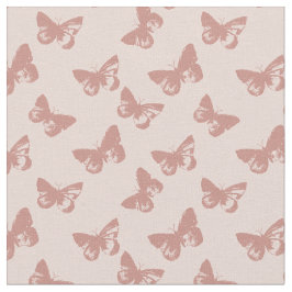 Pastel vlinderpatroon stof