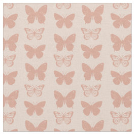 Pastel vlinderpatroon stof