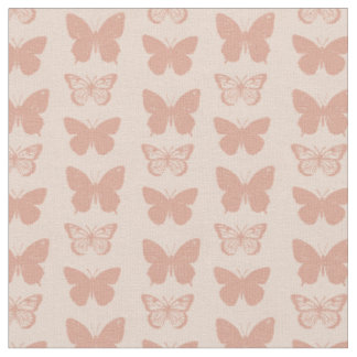 Pastel vlinderpatroon stof