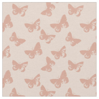 Pastel vlinderpatroon stof
