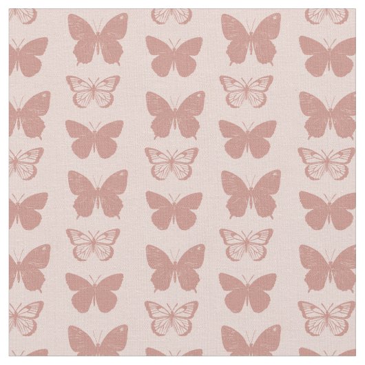 Pastel vlinderpatroon stof (Close Up)