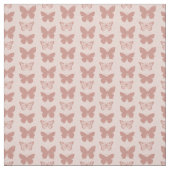 Pastel vlinderpatroon stof (Swatch)