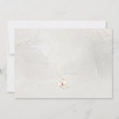  pastel vlinders bruiloft kaart (Achterkant)