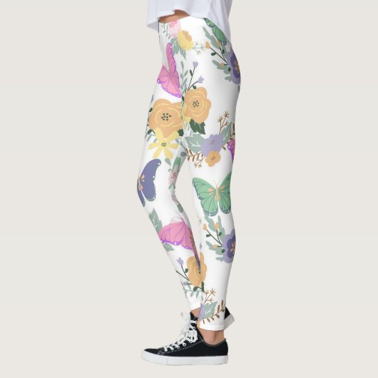 Pastel Vlinders Leggings (Links)