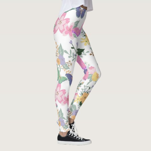 Pastel Vlinders Leggings (Rechts)
