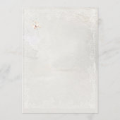 Pastel vlinders ontwerp, bruiloft menu (Achterkant)